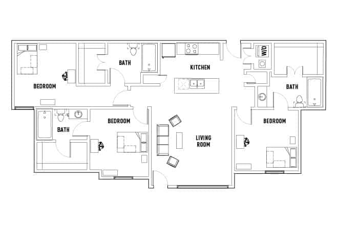 3 Bed 3 Bath - Image 2