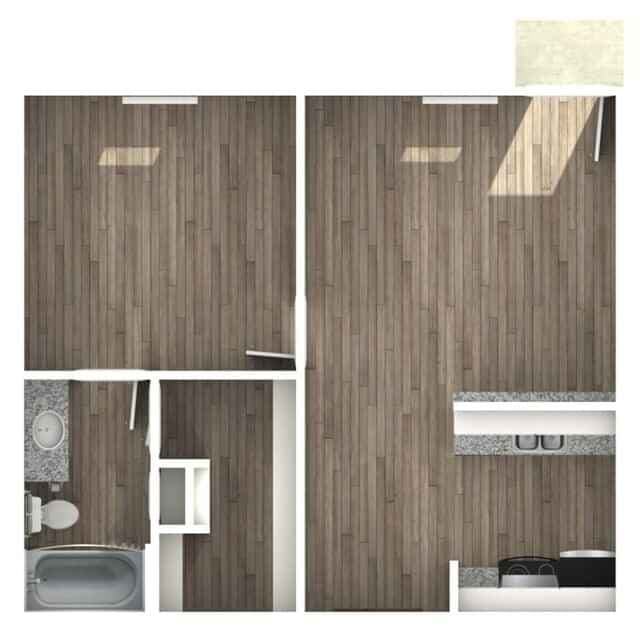 1 Bed 1 Bath - Image 2