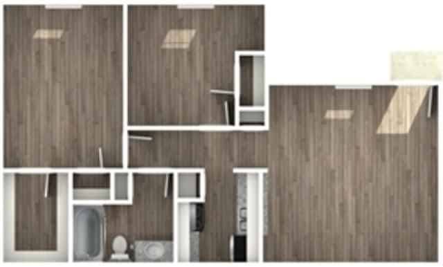 2 Bed 2 Bath