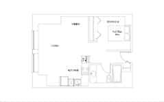 1 Bed 1 Bath - Image 2