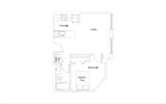 1 Bed 1 Bath - Image 3