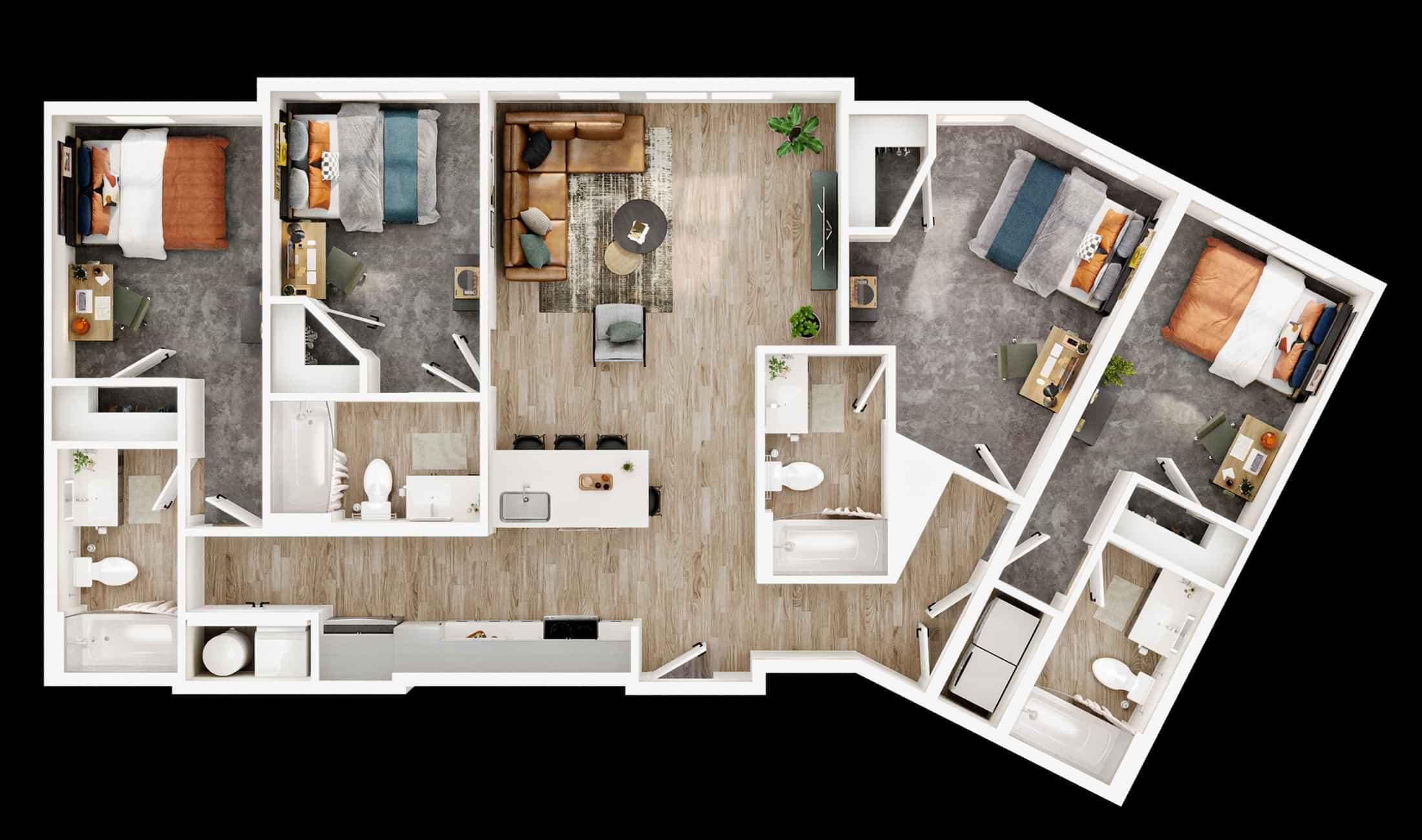 4 Bedroom 4 Bathroom - Image 2