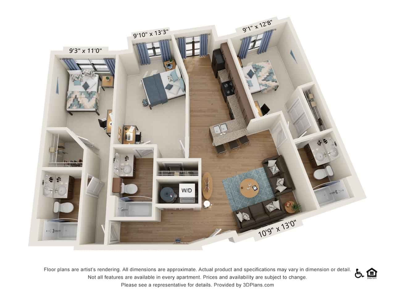 3 Bedroom 3 Bathroom - Image 1