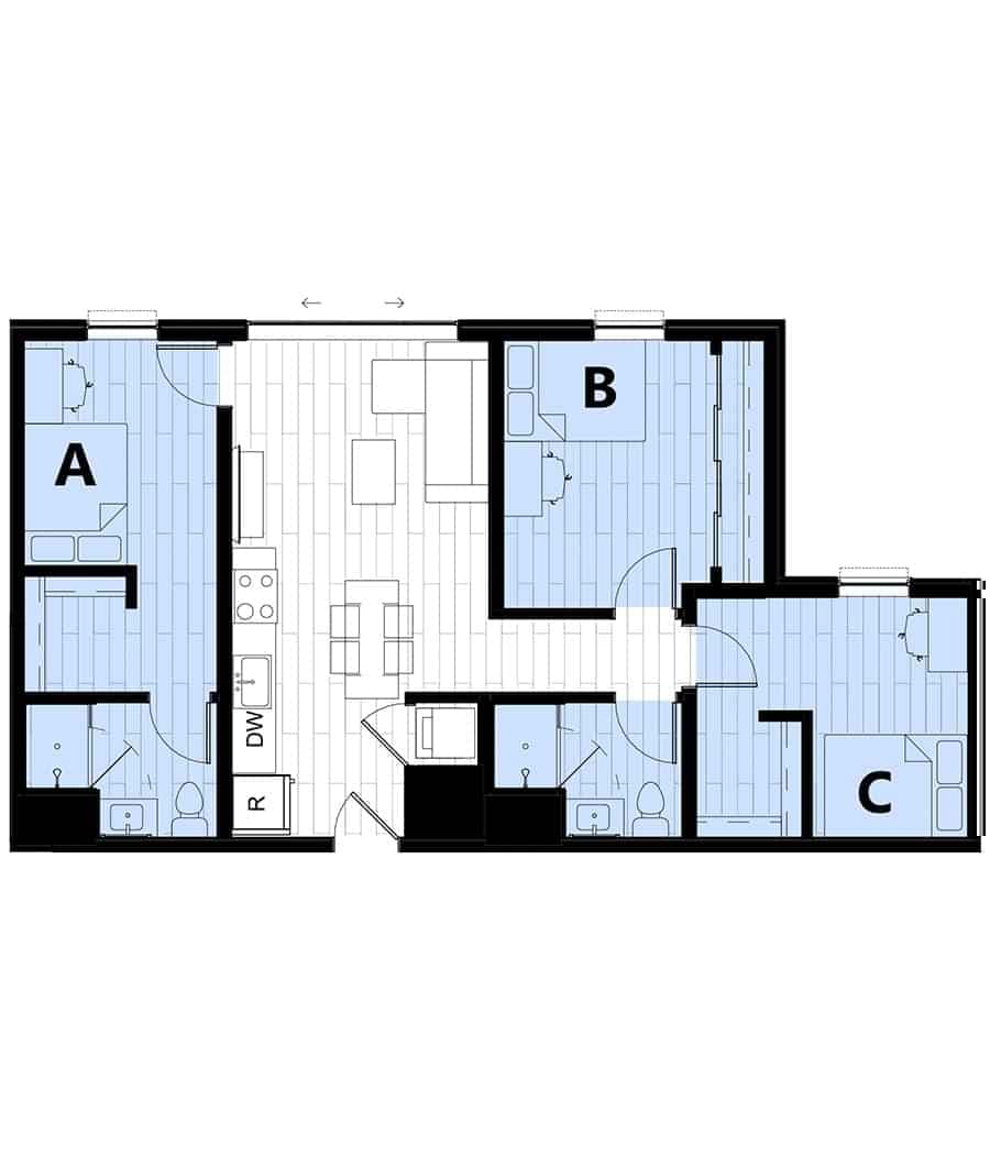 3 Bed 2 Bath - Image 4