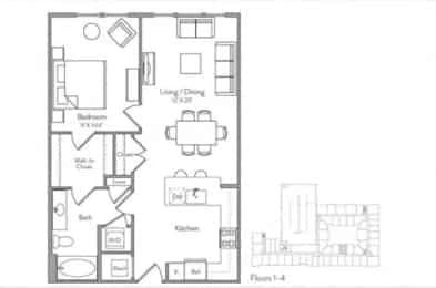 1 Bed 1 Bath - Image 1