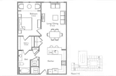 1 Bed 1 Bath - Image 2