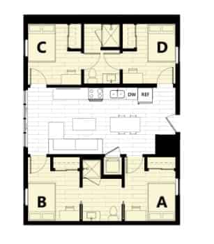 4 Bed 2 Bath - Image 4