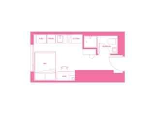 Studio, Double Bed - Image 12