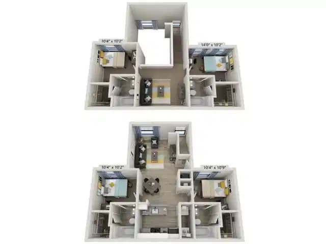 4 Bedroom 4 Bathroom