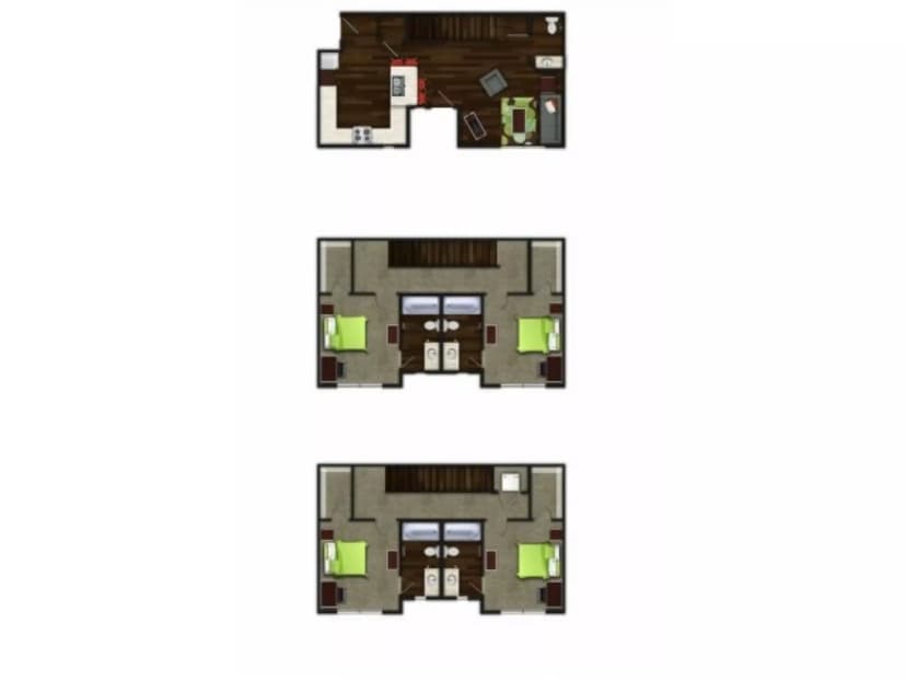 Private Room (4 Bed 4 Bath) - Image 9