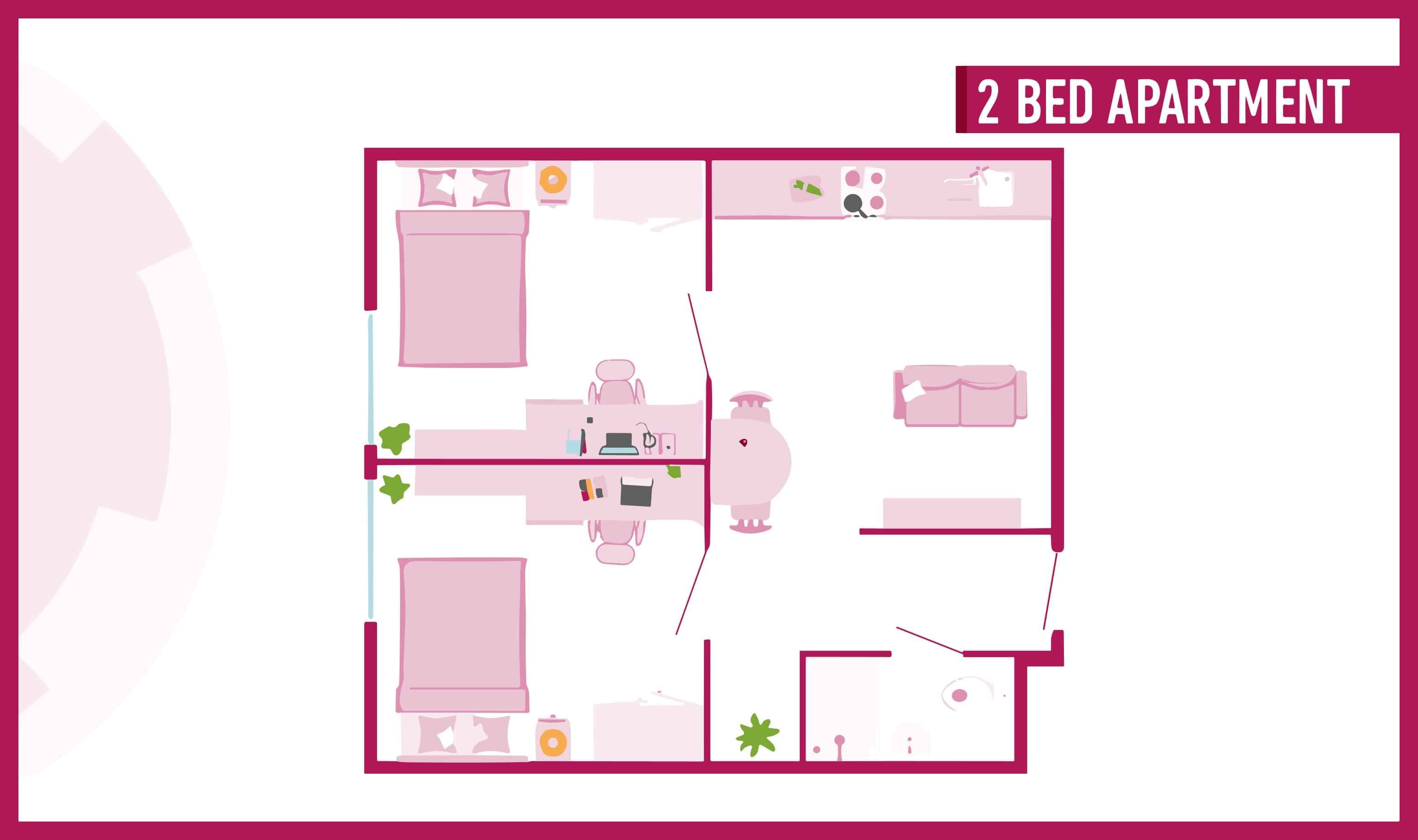 Two Bed Apartment - Image 9