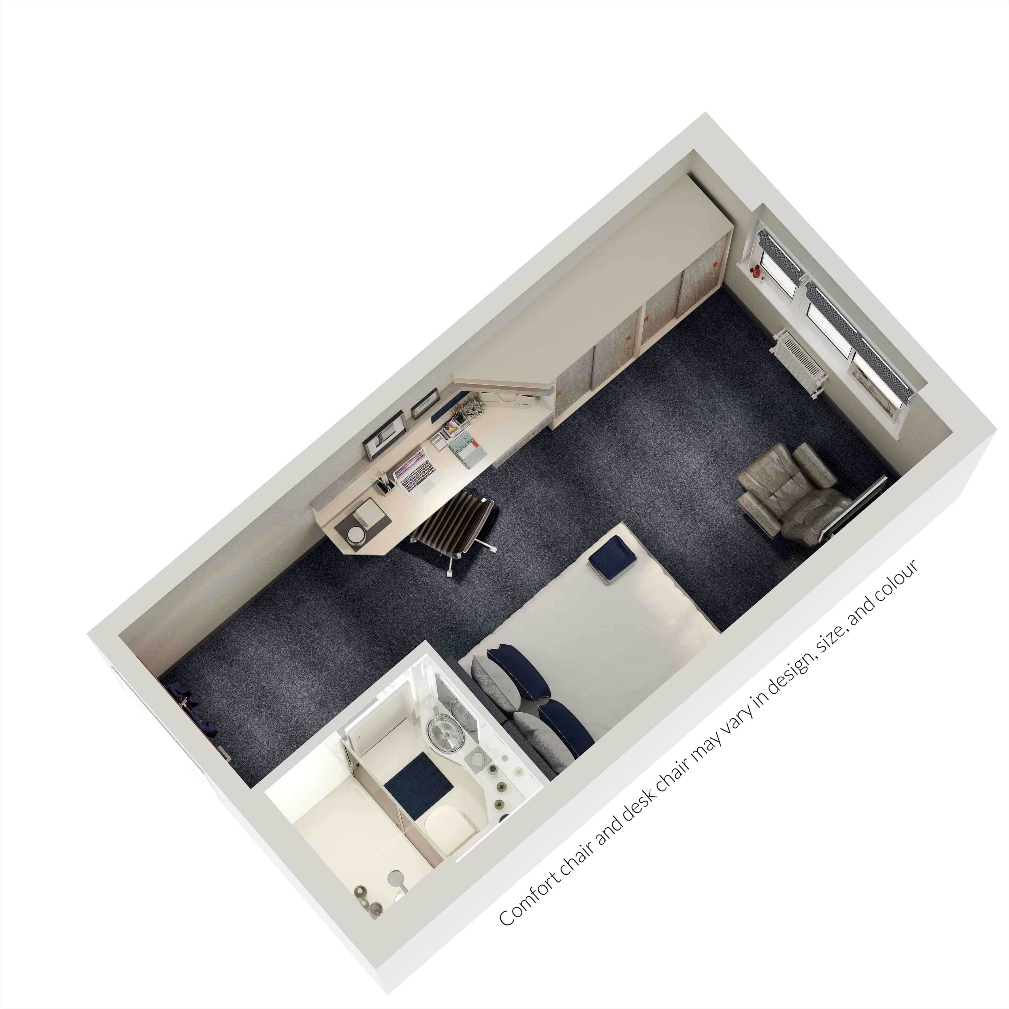 Gold Plus En-suite Serviced Apartment - Image 2