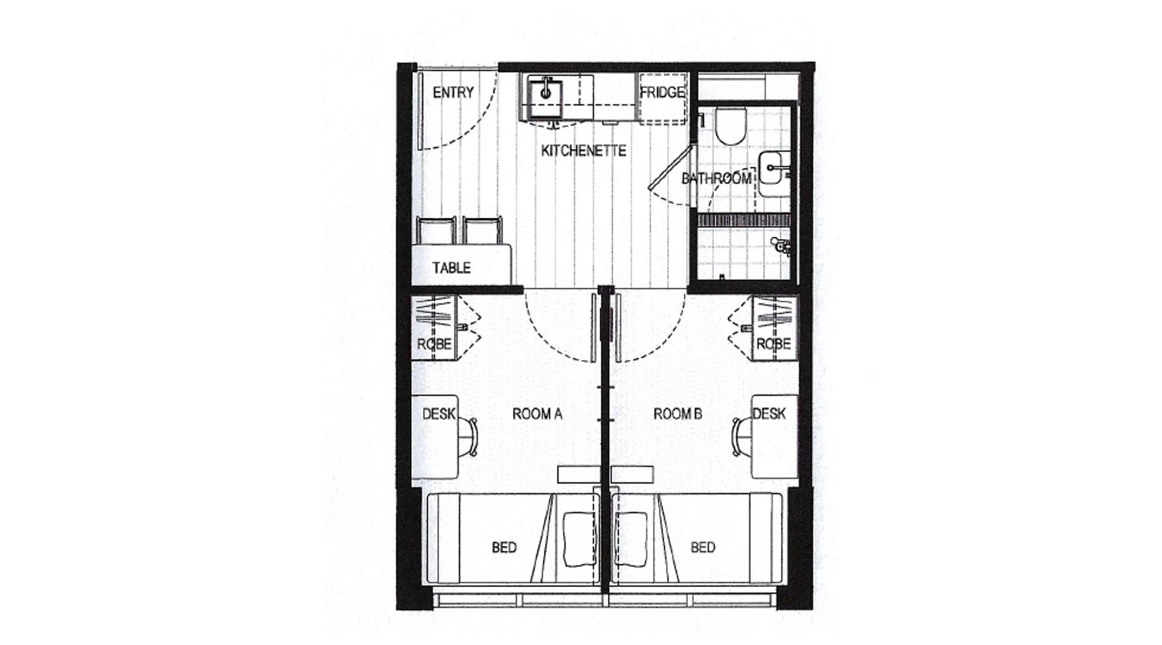 2 Bed Shared Apartment - Image 7