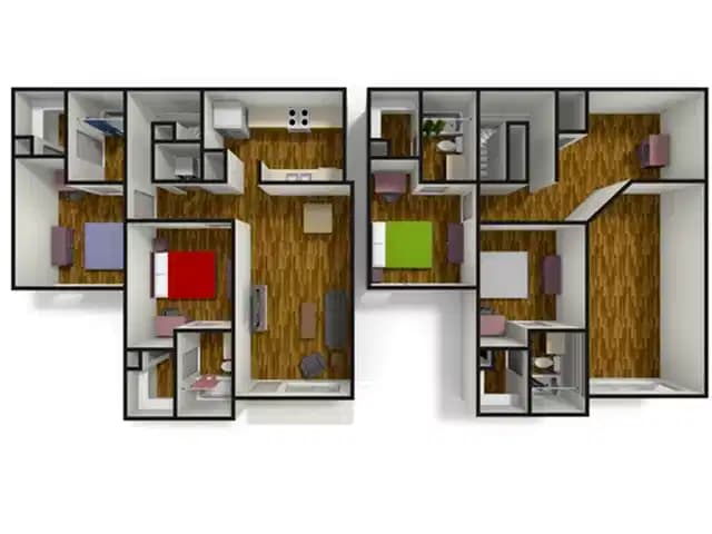 4x4 Townhome With Loft - Image 2