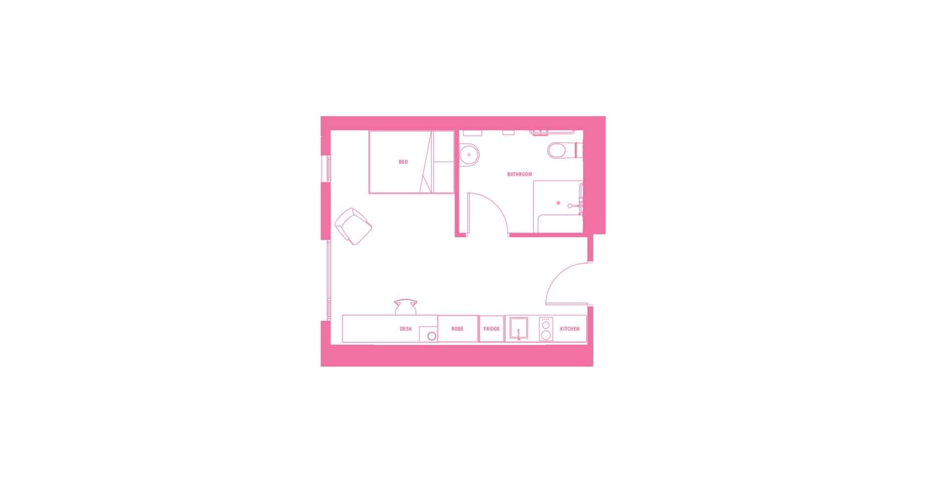 Large Studio, Queen Bed - Image 6