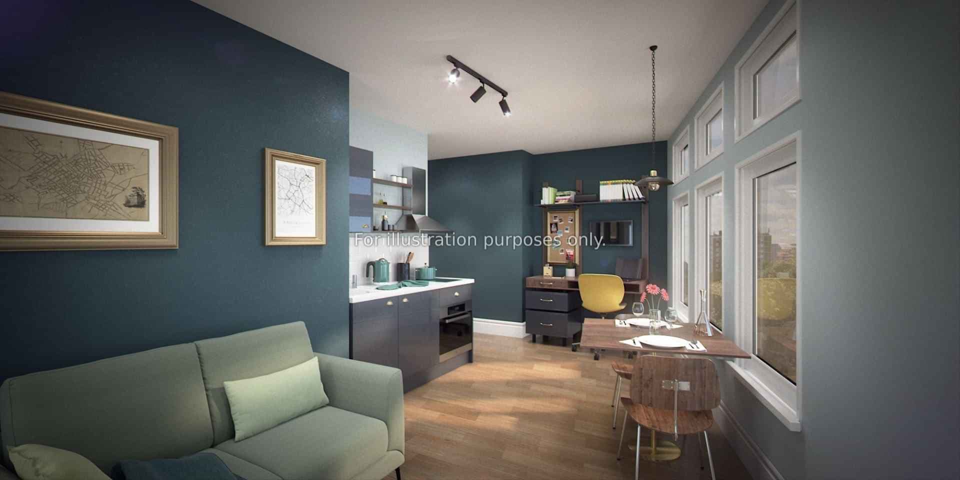 One Bed Apartment - Image 2