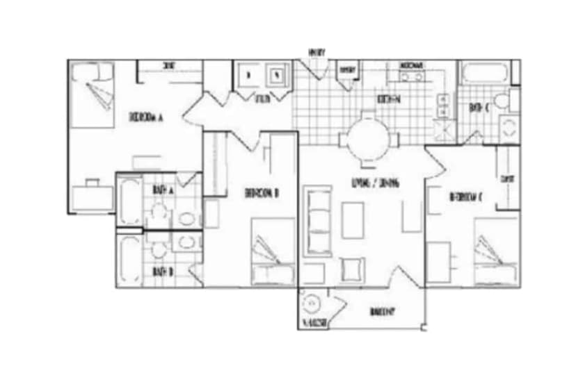 3 Bed 3 Bath