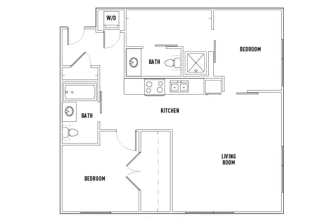 2 Bedroom 2 Bathroom - Image 5