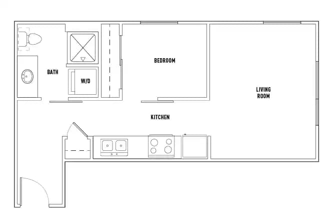 1 Bedroom 1 Bathroom - Image 8