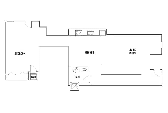 1 Bedroom 1 Bathroom - Image 7