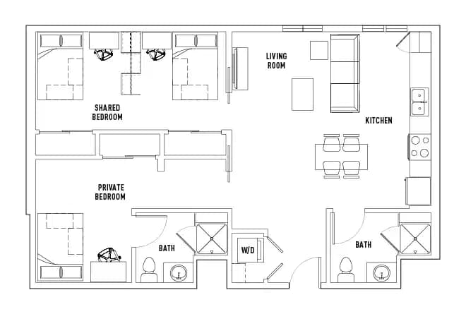 2 Bed 2 Bath - Image 11