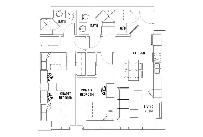 2 Bed 2 Bath - Image 10