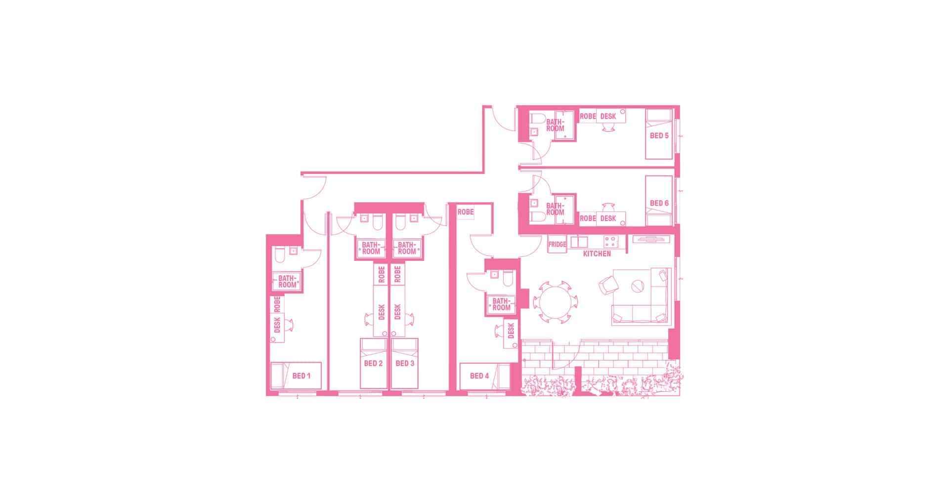 6 Bedroom Ensuite, Queen Bed - Image 15