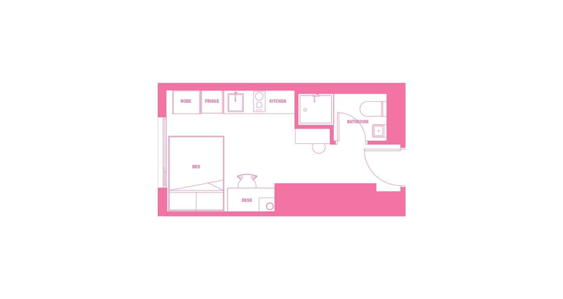 Studio, Queen Bed - Image 12