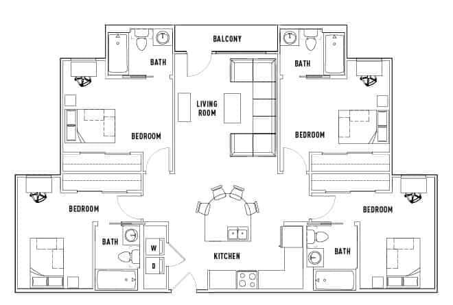 4 Bed 4 Bath - Image 2
