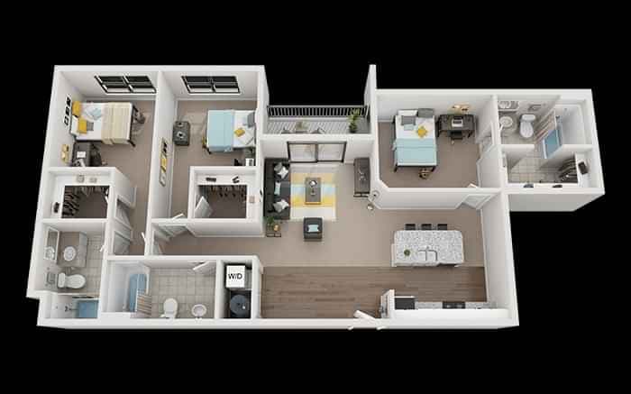 Private Room - Annex (3 Bed - 3 Bath) - Image 15