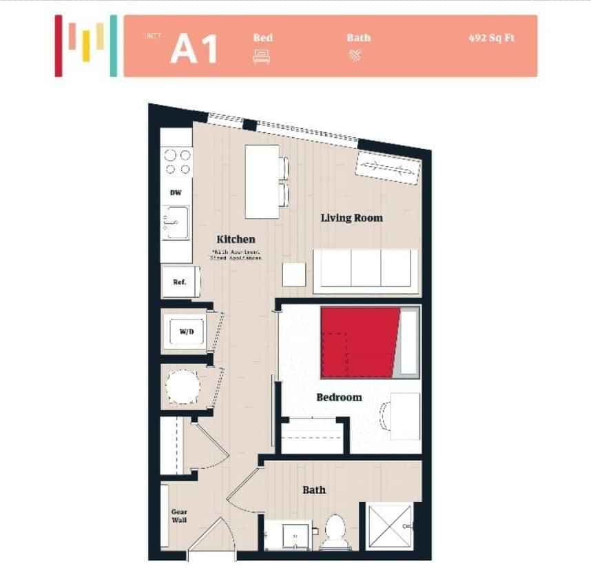 A1 - Private Room - Private Bath (1 Bed - 1 Bath) - Image 5