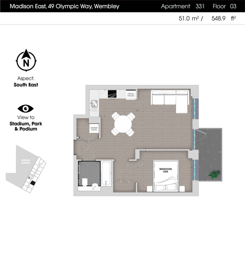 3 Bedroom Apartment - Image 34