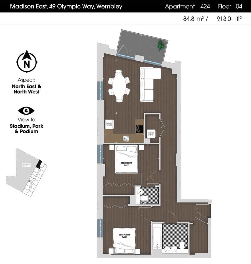 2 Bedroom Apartment - Image 19