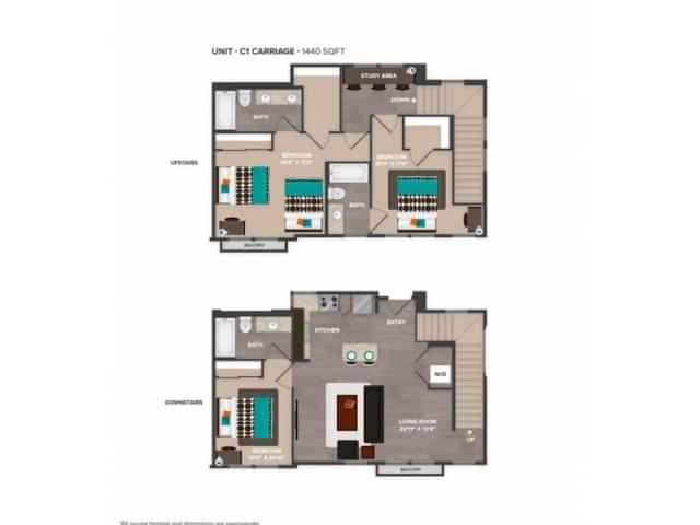 Private Room - Private Bath (3 Bed - 3 Bath) - Image 2