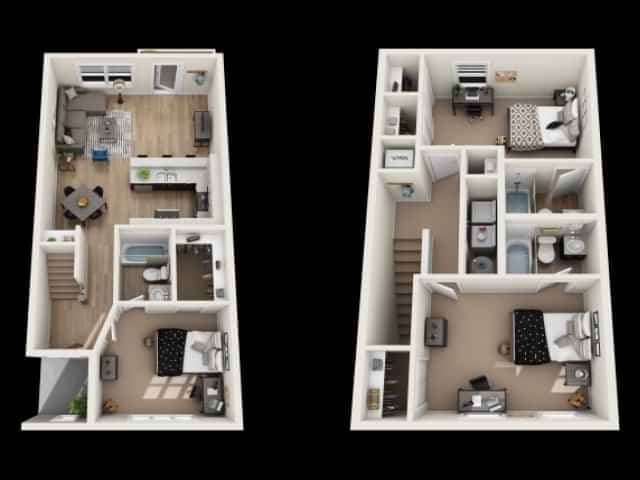 Private Room - Private Bath (3 bed - 3 bath) - Image 2