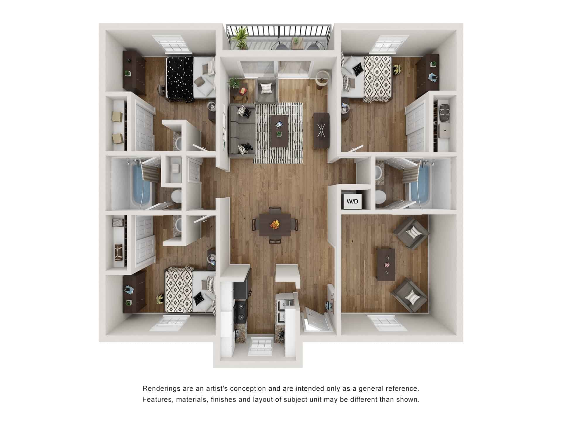 The Mayfield - Private Room - Shared Bath (3 Bed - 2 Bath) - Image 2