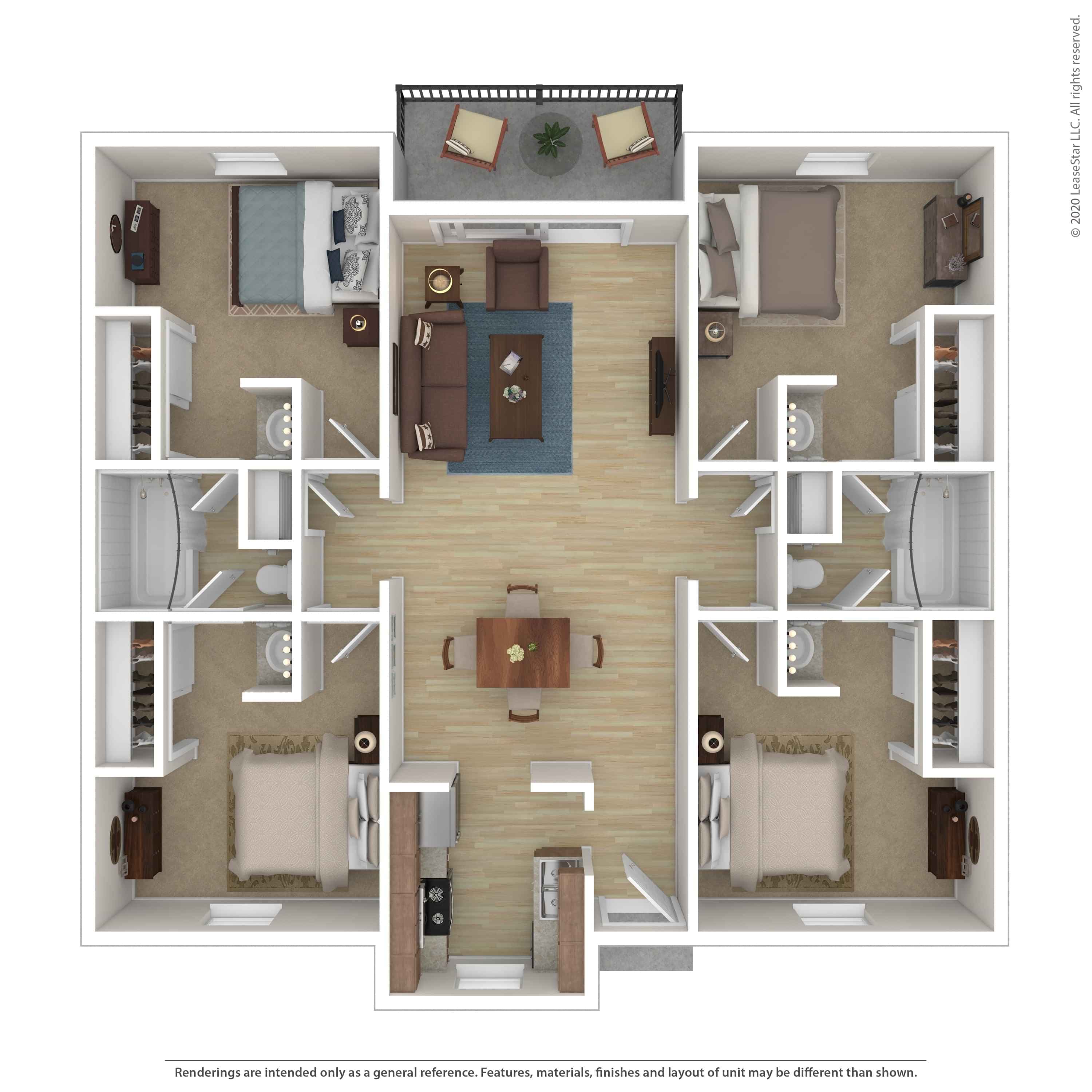 The Heyer - Private Room - Shared Bath (4 Bed - 2 Bath) - Image 12