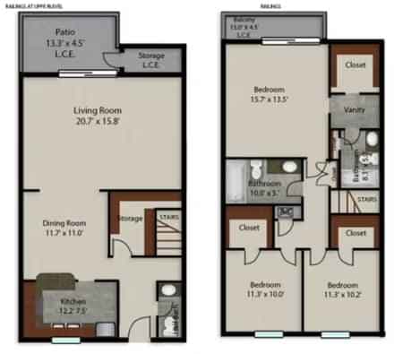 3 Bed Apartment
