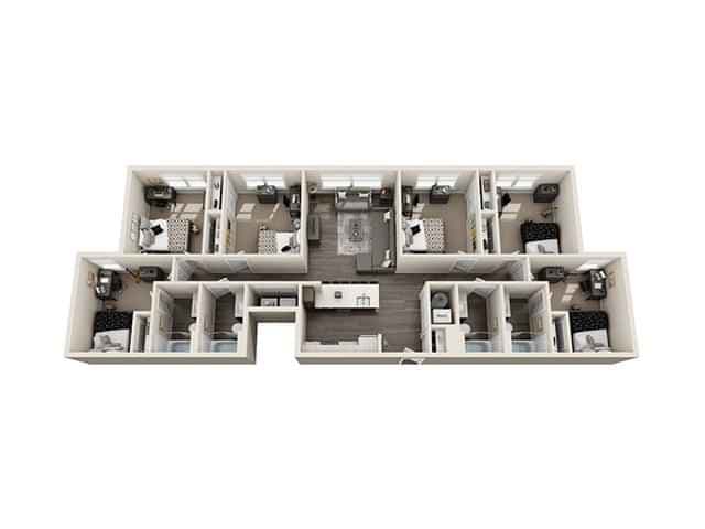 6 Bedroom 4 Bathroom