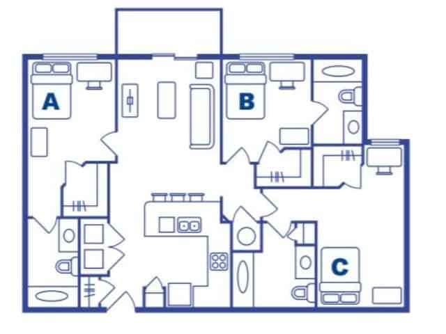 3 Bedroom 3 Bathroom