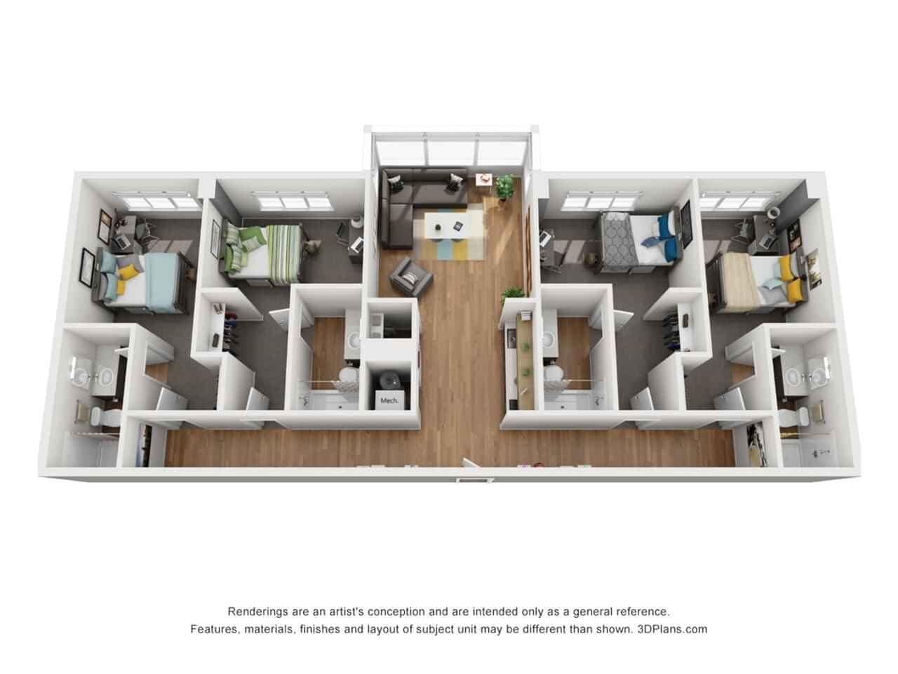 4 Bedroom 4 Bathroom