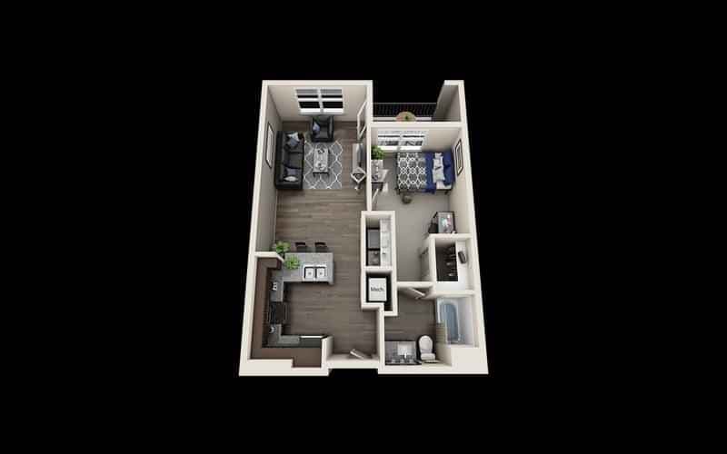 Private Room - B2 (2 Bed - 2 Bath)